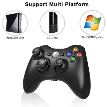 2.4 G Traadita Bluetooth-Gamepad For Xbox 360 Konsooli Töötleja Vastuvõtja Controle Xbox 360 Mäng Juhtnuppu PC win7/8/10