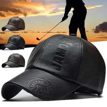 2022 Nahast Baseball Cap Meeste Mood Sport Mütsid Armee Sõjalise Müts Mees Baseball Cap Briti Vintage Cowhide Nahast Mütsid