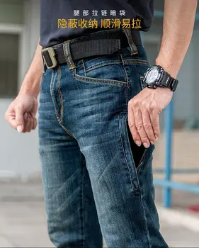 2022 Tactical Püksid Meeste Sõjalise Hingav kulumiskindel Kauboi Püksid Mees Väljas Pendeldama Vabaaja Multi-tasku Cargo Püksid