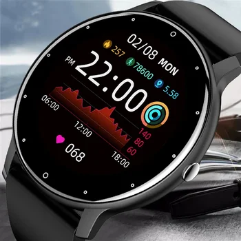 2022 ZL02 Uus Smart Watch Naised Mehed Lady Sport Fitness Smartwatch Puhkeoleku Südame Löögisageduse Monitor Veekindel IOS Android
