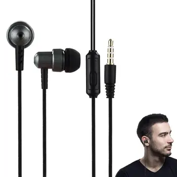 3,5 mm Otsene Plug-In Wired Gaming Kõrvaklapid, In-Ear Gaming Headset Kõnele Vastamine Ja Lõpeta Kõne Nuppu Disain Hot Müük Hulgimüük