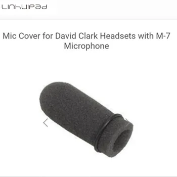 4tk Vaht Tuuleklaasi Mic Esiklaasid Kvaliteedi Vaht Katta Sobiks David Clark M-7 Peakomplekti Mikrofon