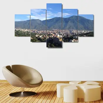 5 Tükki Lõuend Print Avila Caracas Mägi Maali Seina Art Plakat Kaasaegse Kodu Kaunistamiseks elutuba Pildid Raamimata