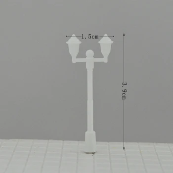 50tk 1:500 Aed Lamp Mudel Kääbus Kerge Mänguasjad Arhitektuur Hoone Paigutus Raudtee Rongi Maastik Sobib Diorama