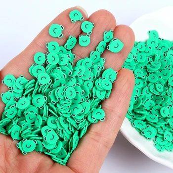 5mm 3D Konn Peas Viilud Polymer Clay Sprinkles jaoks Käsitöö Nail Art Dekoratsioonid, Diy Täites Telefoni Tarvikud Tegemise Komplekt