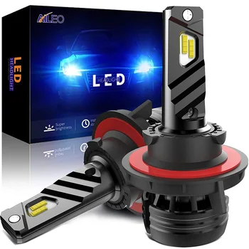 AILEO Kõrge Heledus Auto Esitulede Pirnid H13 LED 9008 Hi/Lo Lähituled 6000K Valge 24xCSP Kiip 60W 12000LM IP67 Turboreaktiivmootorite Auto Lamp