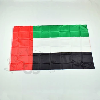 AÜE 90*150cm Araabia Ühendemiraadid flag Banner 3x5 Suu riigi lipu täita,Paraad,pidu.Rippuvad,teenetemärgi