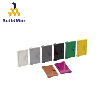 BuildMOC 60614 1x2x3 aknas GDS-793-180 ldd 60614 Hoone Osad Plokid DIY Ehitus Creativ