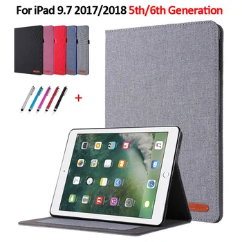 Case for iPad 9.7 Kauboi Muster Kokkuklapitavad Klapp Seista Cover For iPad 5 6 Põlvkonna Coque iPad 9.7 2018 2017