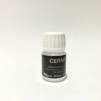Cernit Läbipaistev Lakk Matt/Läikiv 30/250ml jaoks Polymer Clay Lõpetab