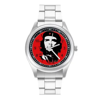 Che Guevara Quartz Watch Kuulsus Äri Ring Randmele Käekella Terasest Disain Uus Poiste Käekell