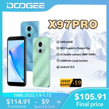 DOOGEE X97 Seeria Nutitelefoni Ülemaailmse Versiooni 6.03