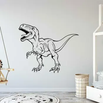Dinosaurus Dino T-Rex Loomade Lapsed Toas Seina Kleebis Vinüül Decal Jurassic Park Laste Magamistuba, Mängutuba Seinamaaling