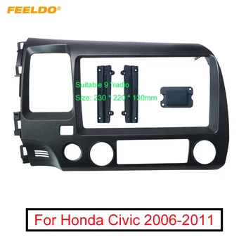 FEELDO Car Audio 2Din Raadio Sidekirmega Raami Adapter Honda Civic 06-11 9
