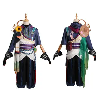 Genshin Mõju Tighnaria Cosplay Kostüüm Varustus Halloween Carnival Ülikond