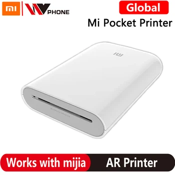 Globaalne Versioon Xiaomi Mi Kaasaskantav Pocket Photo Printer 300dpi Bluetooth-ühilduva DIY Share Smart Mobile Mini AR Printer