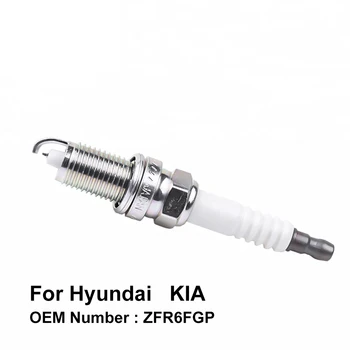 Iriidium Spark Plug Hyundai i20 i30 ja KIA Cee ' d Cerato ZFR6FGP ( Pakendis 4 )