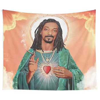 Jeesus Snoop Dogg Vaip Seina Riputamise eest Magamistuba, elutuba Kolledži Dorm Pool Taustaks Kodu Kaunistamiseks