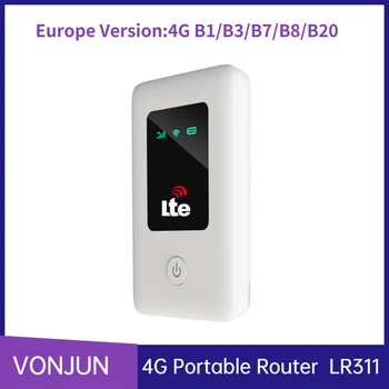 Lukustamata LR311 4G Mobiilne Hotspot Cat4 Sim-Kaardi Traadita Ruuter 2100mAh IMEI Muuta Modem