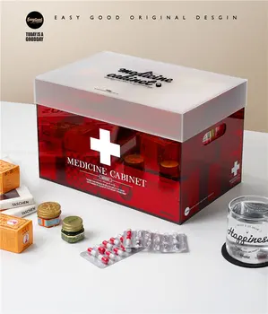 Meditsiini Karp Pere, Meditsiini-Box esmaabi Komplekt, Täielik Komplekt Narkootikumide Ladustamise Kasti Multifunktsionaalne Toidu Ladustamine Suure Mahutavusega