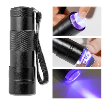 Mini UV Led UV LED Lamp Küünte Kuivati jaoks Geelküüned 12 LED Taskulamp Kaasaskandmiseks Küünte Kuivati Masin Nail Art Vahendid, UV-Valguse
