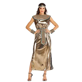 Naised Vana-Egiptuse Jumalanna Cosplay Kleidid Täiskasvanud Halloween Vaarao Kostüüm Karnevali Lihavõtted Purim Fancy Kleit