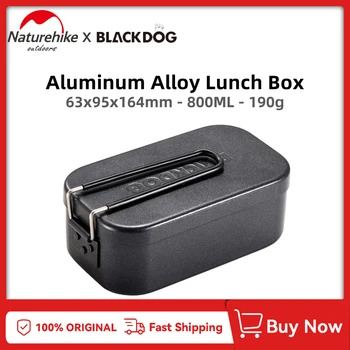 Naturehike & Blackdog 2 1Multifunctional Isoleeritud Lunch Box Kaasaskantav Väljas 800ml. purgi vahadele, vahadiskidele, Telkimine Piknik Köögitarbed Telkimis-ja Lauanõud