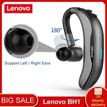 Originaal Lenovo BH1 Bluetooth Kõrvaklapid Kõrva Konks Juhtmeta Kõrvaklapid Mikrofoniga Handfree TWS Earbuds Peakomplekti, autotelefon