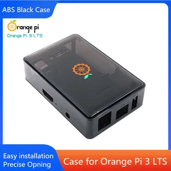 Originaal Oranž Pi 3 LTS ABS Must Juhul Läbipaistev ABS Materjal, Lihtne paigaldada Täpne Avamine Kest OPI 3 LTS