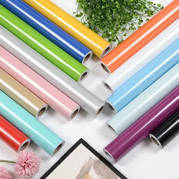 PVC plastist isekleepuvad Kleebised Värviga Kodu Kaunistamiseks Filmid, Mööbli Renoveerimine, Köögi Kapid, Veekindel Tapeet