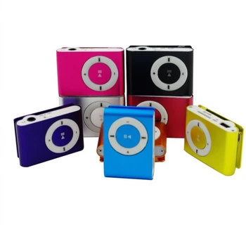 Peegel Kaasaskantav MP3-Mängija Mini Clip MP3 Mängija Veekindel Sport Mp3-Pleier Walkman Mp3 Lettore