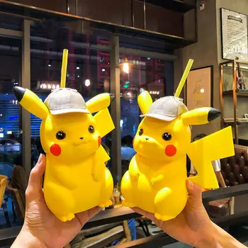 Pokemon Armas Suur Detektiiv Pikachu Vee Tassi Filmi Anime Õled Tass Vett Tassi Pikachu Cup
