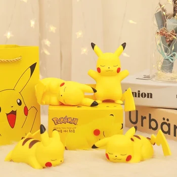 Pokemon Pikachu Joonis Öö Valguses Anime Armas Öö Lamp Lastele Magamistuba Kaunistused Laste Helendav Mänguasjad jõulukingiks
