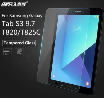 Premium Ultra õhuke 0,3 mm 9H Transparent Screen Protector Film Samsung Galaxy Tab S3 9.7 T820 T825 Karastatud Klaas