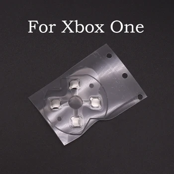 Remont osade Xbox Ühe Töötleja D-Pad Nupp Metallist Kuppel Juhtiv Kile Kleebis asendamine