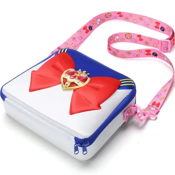 Sailor Moon Koomiks Anime Messenger Bag Kawaii Kosmeetika Ladustamise Kott Armas Suure Mahutavusega Nahk Pesta Kott Sünnipäeva Kingitus