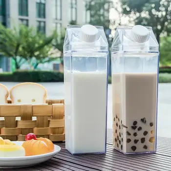 Selge Milk Carton Box Korduvkasutatavad Mahla Pudelid Külmik Väljas Ronida Matkamine, Telkimine Reisi-Lapse-Sõbralik BPA VABA