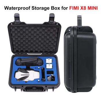 Veekindel Storage Box FIMI X8 MINI Undamine Sõidu Ladustamise kandekott Tolmu-tõend, Anti-kokkupõrke Raske Juhtumi Kasti Tarvikud