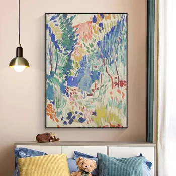 Vintage Abstraktse Maastiku Plakatid ja Pildid Seina Art Lõuend Maali Pilte elutuba Kodu Kaunistamiseks Henri Matisse
