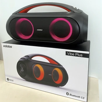 Xdobo 80W Suure Võimsusega Bluetooth Kõlar Kaasaskantav Veekindel Juhtmevaba Subwoofer 360 Stereo Surround Toetada TWS/AUX Caixa De Som